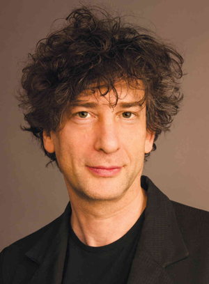 Neil Gaiman, bestselling author and very charming fellow. 
