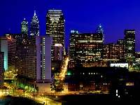 the Philadelphia skyline