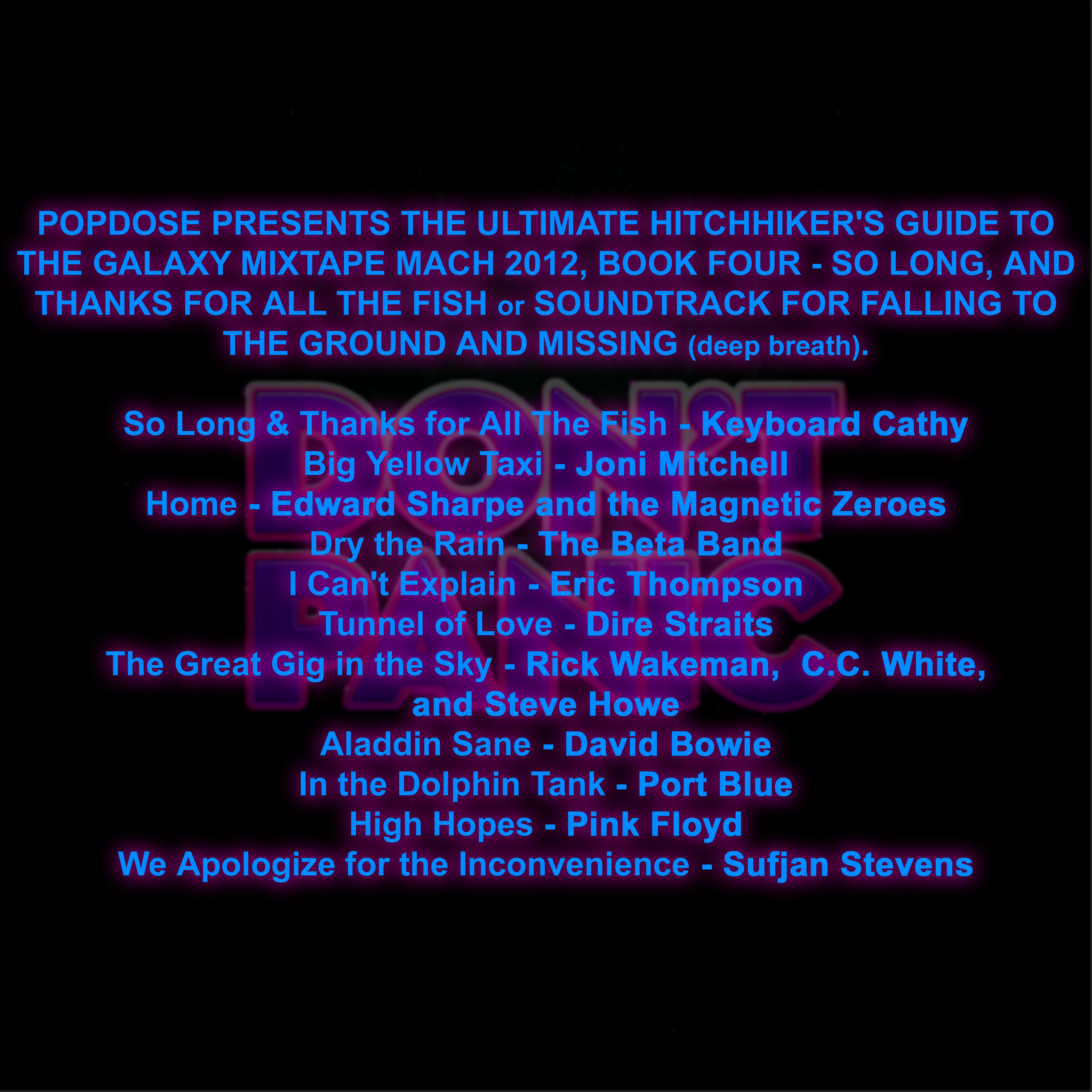 So Long, and Thanks for All the Fish (back) So Long, and Thanks for All the Fish (back)